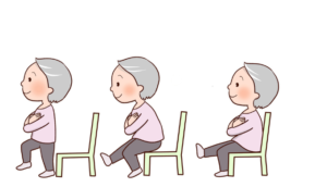 高齢者の腹筋トレーニング